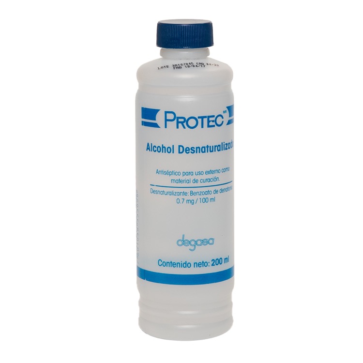 ALCOHOL PROTEC DESN.200ML.