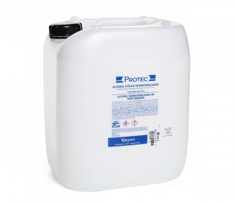 ALCOHOL PROTEC DESN.20LT.