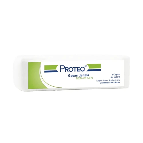 GASA PROTEC ESPONJA 5X5 200PZA.
