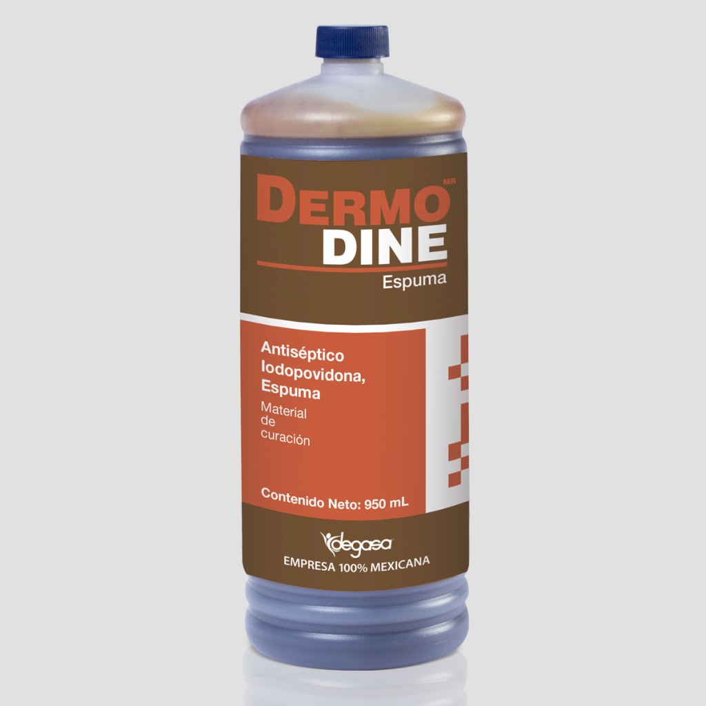 DERMODINE ESPUMA 950ML.