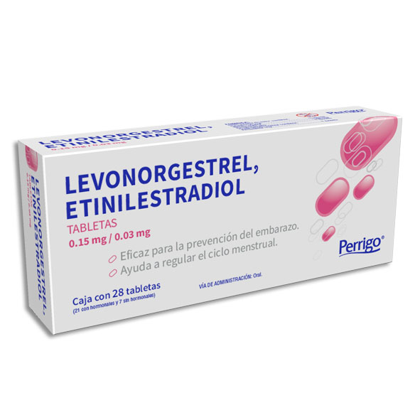 LEVON.ETIN.PERRIGO C/28 GRAG.