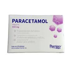 PARACETAMOL PERRIGO 650MG.C/24T.