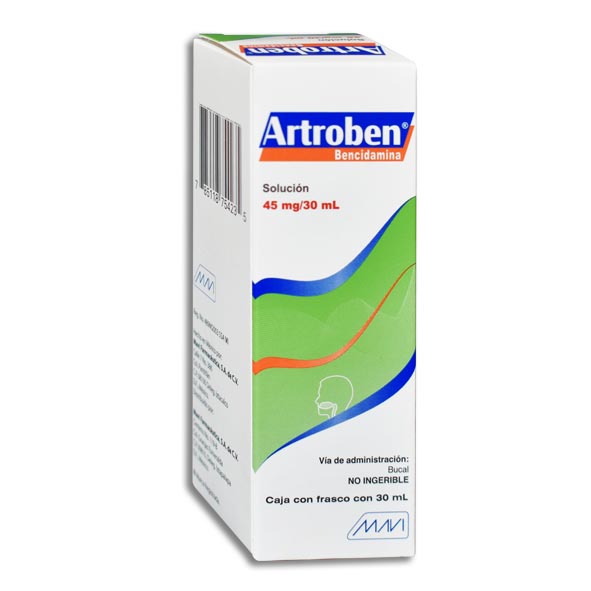 BENCIDAMINA ARTROBEN SOL.BUC.C/30ML.