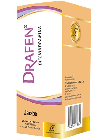 DIFENHIDRAMINA DRAFEN FC.C/120ML.