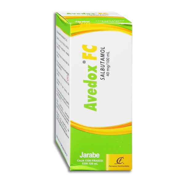 SALBUTAMOL AVEDOX 40MG.120ML.