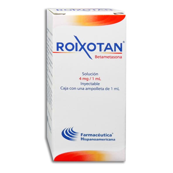BETAMETASONA ROIXOTAN 4MG.1AMP.