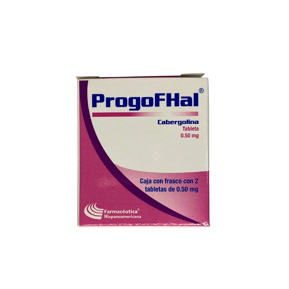 CABERGOLINA PROGOFHAL 0.5MG.2TAB.