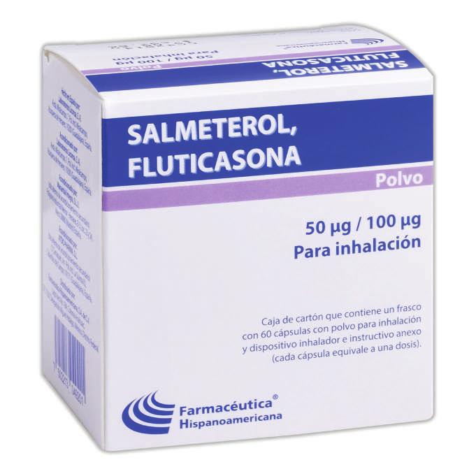 SALMET.FLUTIC.FH 100/50MG.60CAP.