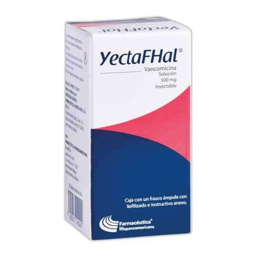 VANCOMICINA YECTAFHAL 500MG.1AMP.