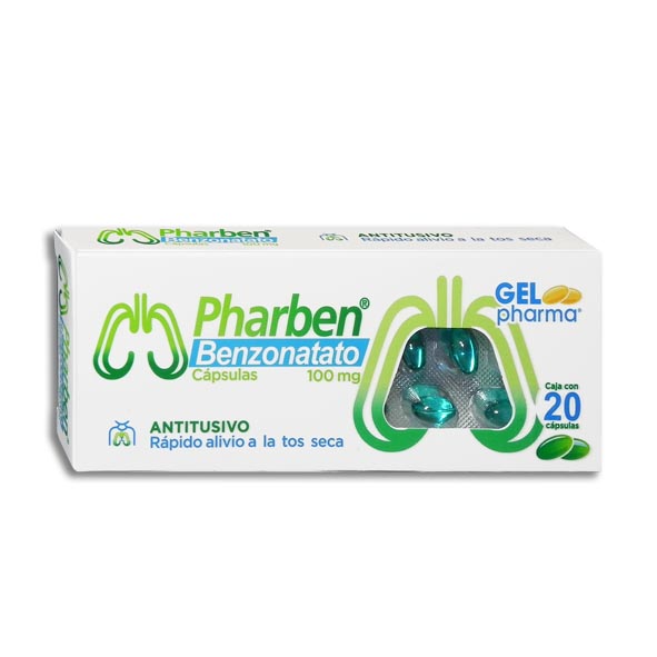 BENZONATATO PHARBEN 100MG.20C.