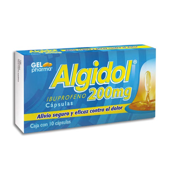 IBUPROFENO ALGIDOL 200MG.C/10CAP.