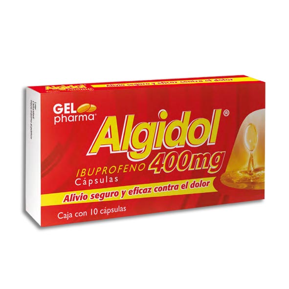 IBUPROFENO ALGIDOL 400MG.C/10CAP.