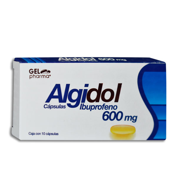 IBUPROFENO ALGIDOL 600MG.C/10CAP.