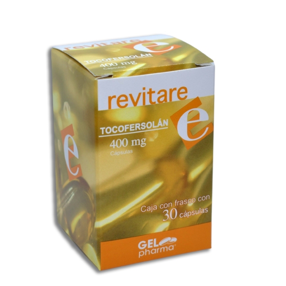 VITAM.E REVITARE 400MG.C/30CAP.
