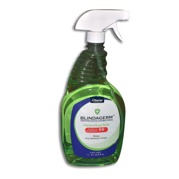 DESINFECTANTE BLINDAGERM ATOM.1LT.