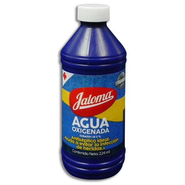 AGUA OXIGENADA JALOMA C/224ML.