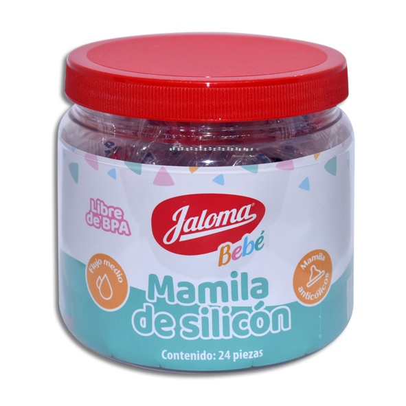MAMILA JALOMA SILICON ESP.C/24PZAS.