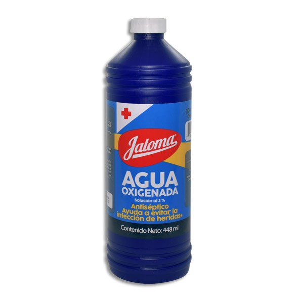 AGUA OXIGENADA JALOMA C/448ML.