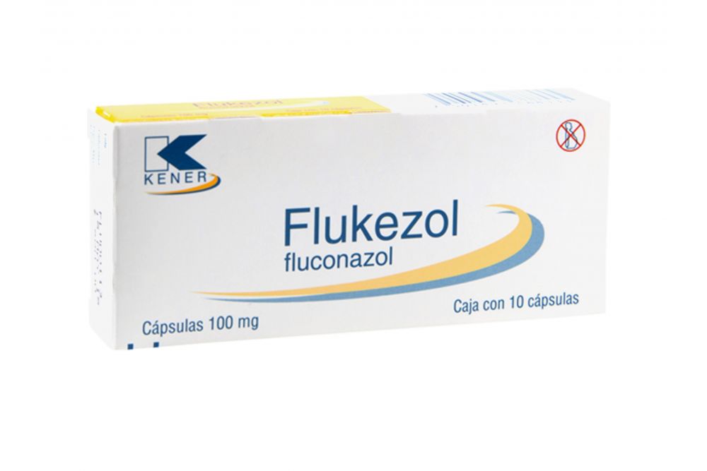 FLUCONAZOL KENER 100MG.10CAP.
