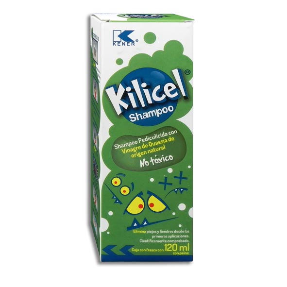 SHAMPOO KILICEL ANTIPIOJO C/120ML.