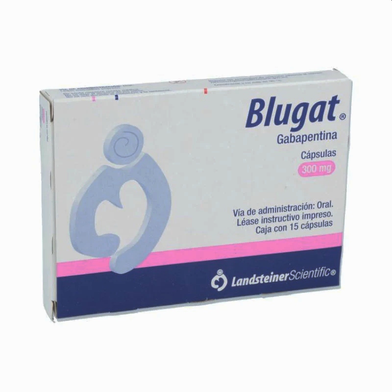 GABAPENTINA BLUGAT 300MG.15CAP.