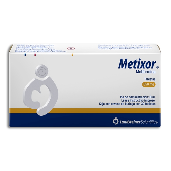 METIXOR 850MG.30TAB.