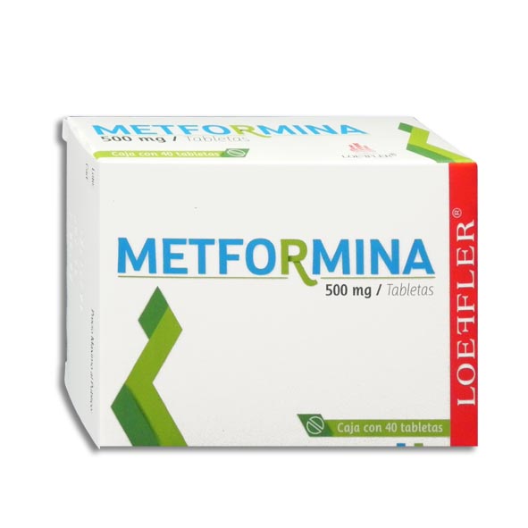 METFORMINA LOEFFLER 500MG.40TAB.
