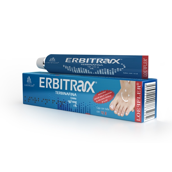 TERBINAFINA ERBITRAX 1% CMA.C/15GR.