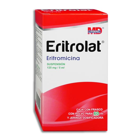 ERITROLAT 125 MG SUSP.C/60ML.