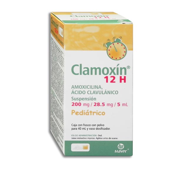 CLAMOXIN 200/28MG.12H C/40ML.