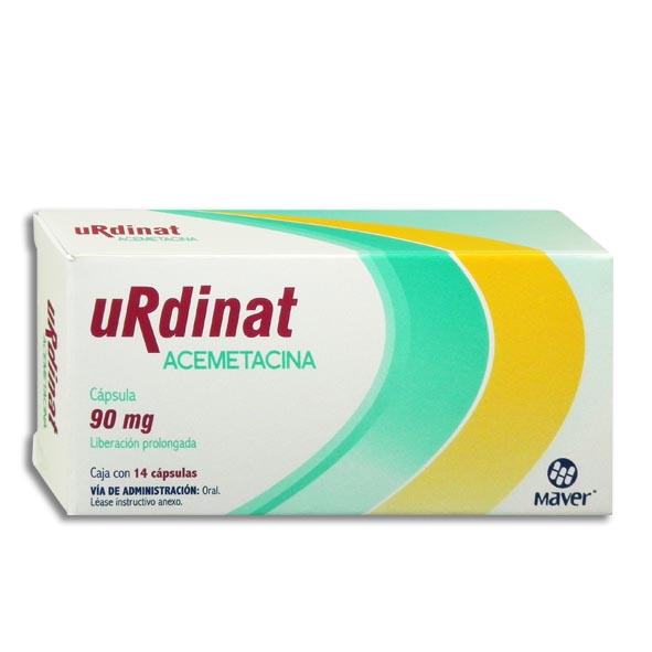 URDINAT 90MG.14CAP.