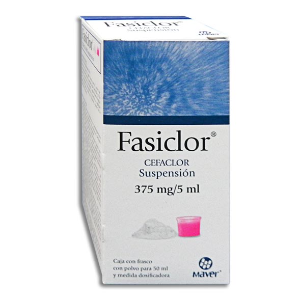 CEFACLOR FASICLOR 375MG.50ML.