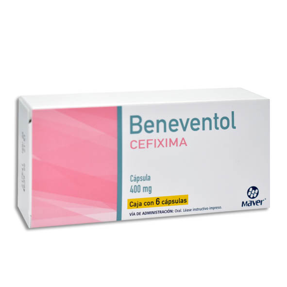CEFIXIMA BENEVENTOL 400MG.6CAP.