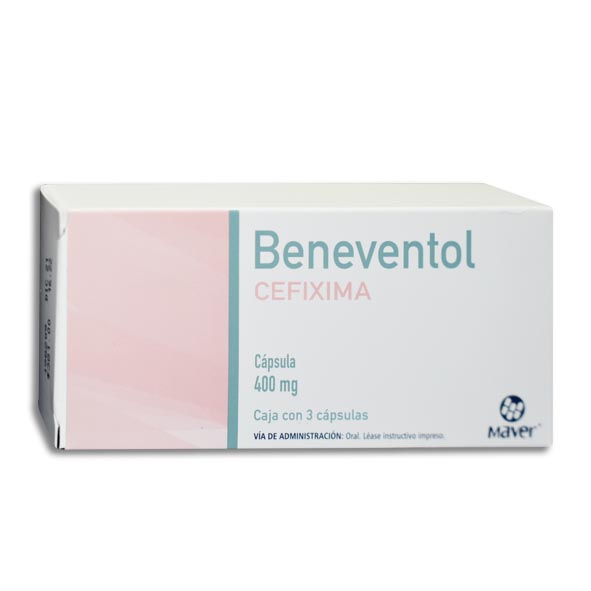 CEFIXIMA BENEVENTOL 400MG.3CAP.
