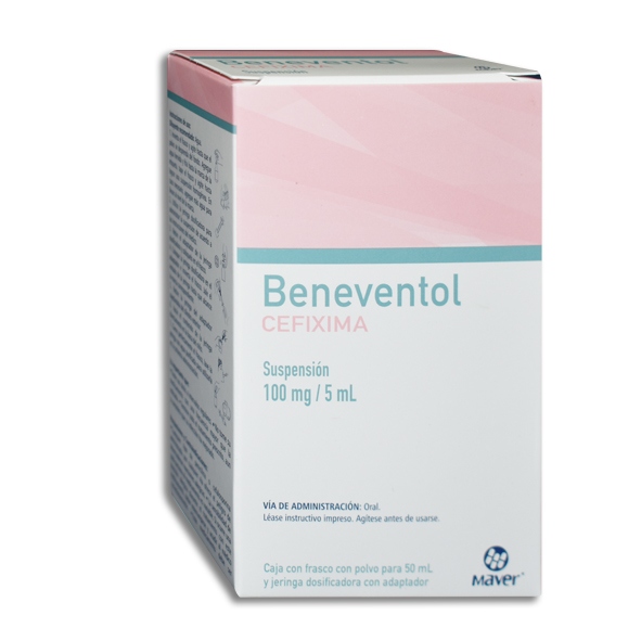 CEFIXIMA BENEVENTOL 100MG.50ML.