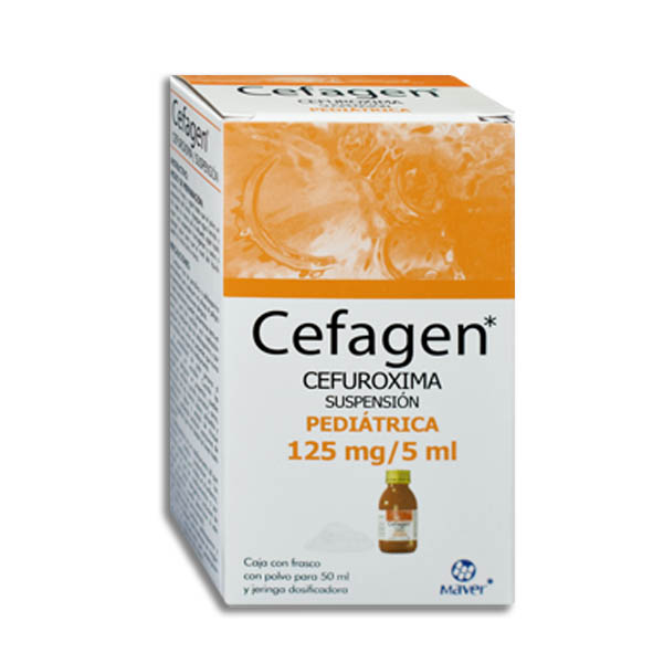 CEFAGEN 125MG.SUSP.C/50ML.