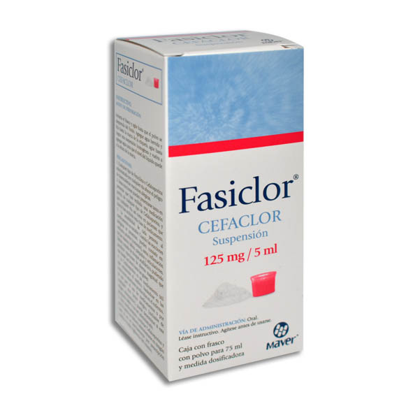 CEFACLOR FASICLOR 125MG.SUSP.C/75ML.