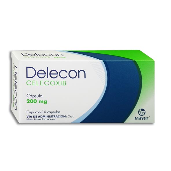 CELECOXIB DELECON 200MG.10CAP.