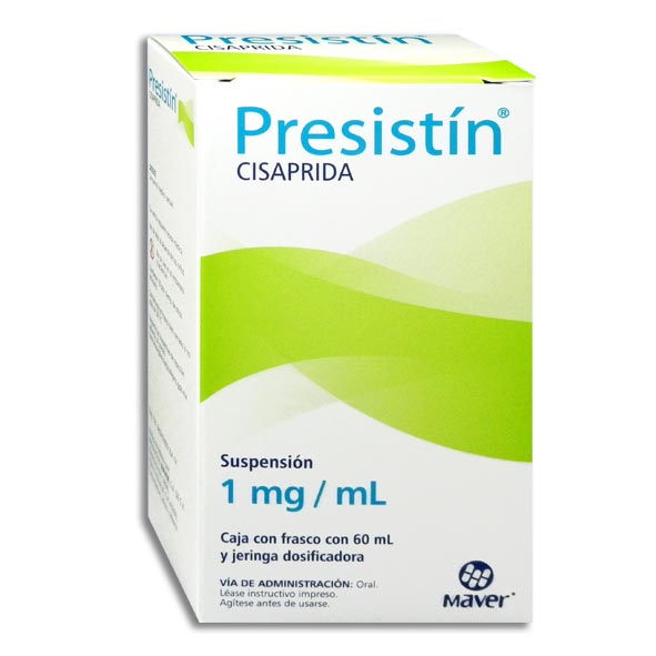 CISAPRIDA PRESISTIN 1GR.SUSP.60ML.