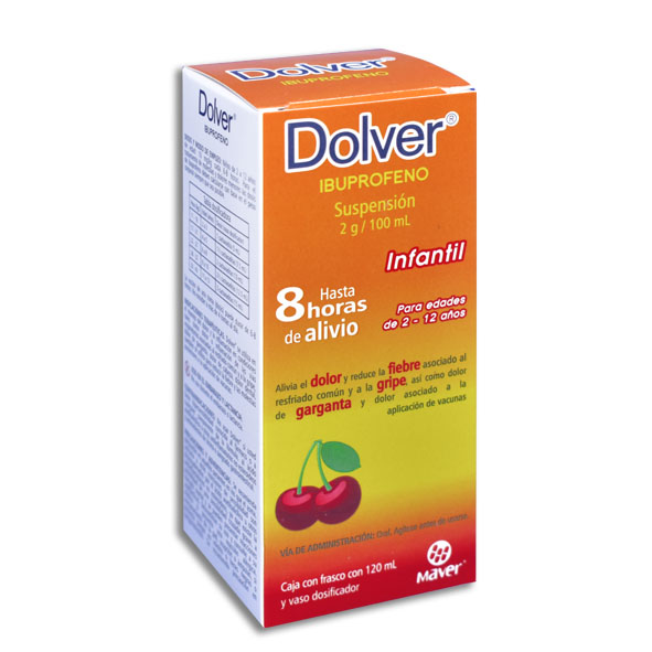 IBUPROFENO DOLVER SUSP.INF.120ML.