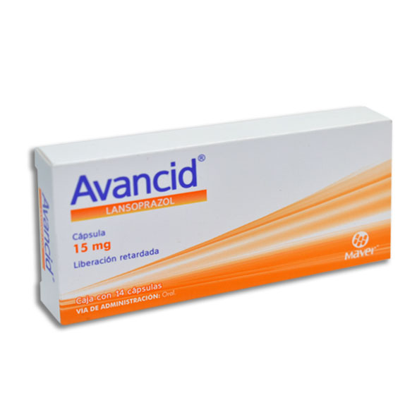 LANSOPRAZOL AVANCID 15MG.C/14CAP.