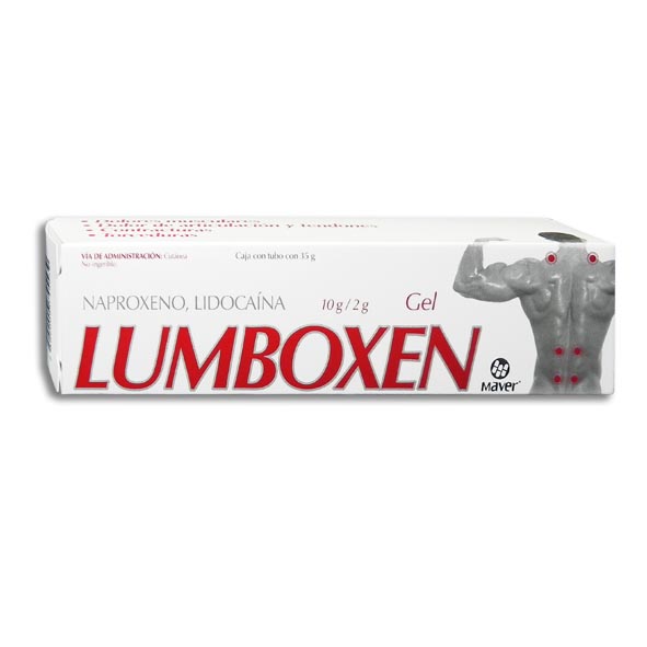 LUMBOXEN GEL ROJO 35GR.