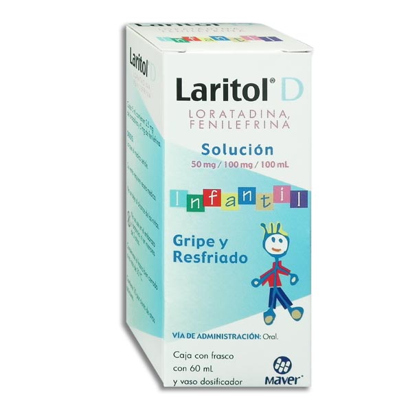LARITOL D SOL.INFANTIL C/60ML.