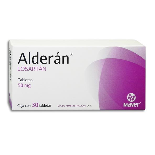 LOSARTAN ALDERAN 50MG.30TAB.