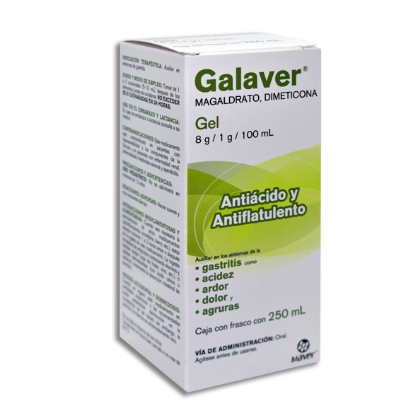 GALAVER GEL 250ML.