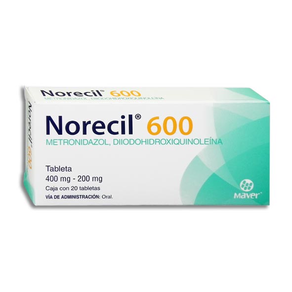 NORECIL 600 20TAB.