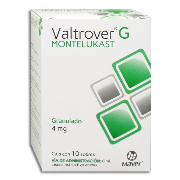 MONTELUKAST VALTROVER 4MG.C/10SOB.