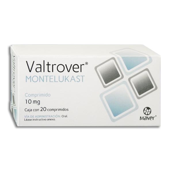 MONTELUKAST VALTROVER 10MG.20TAB.