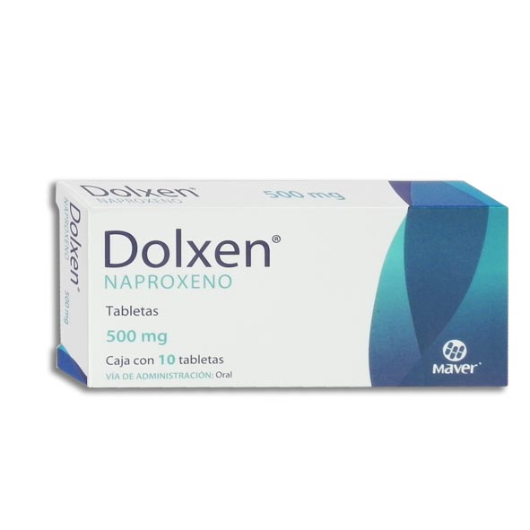NAPROXENO DOLXEN 500MG.10TAB.