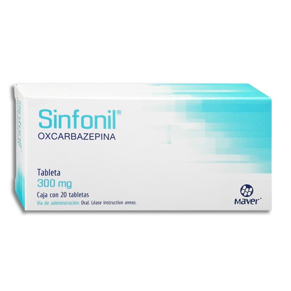 OXCARBAZEPINA SINFONIL 300MG.C/20TAB.